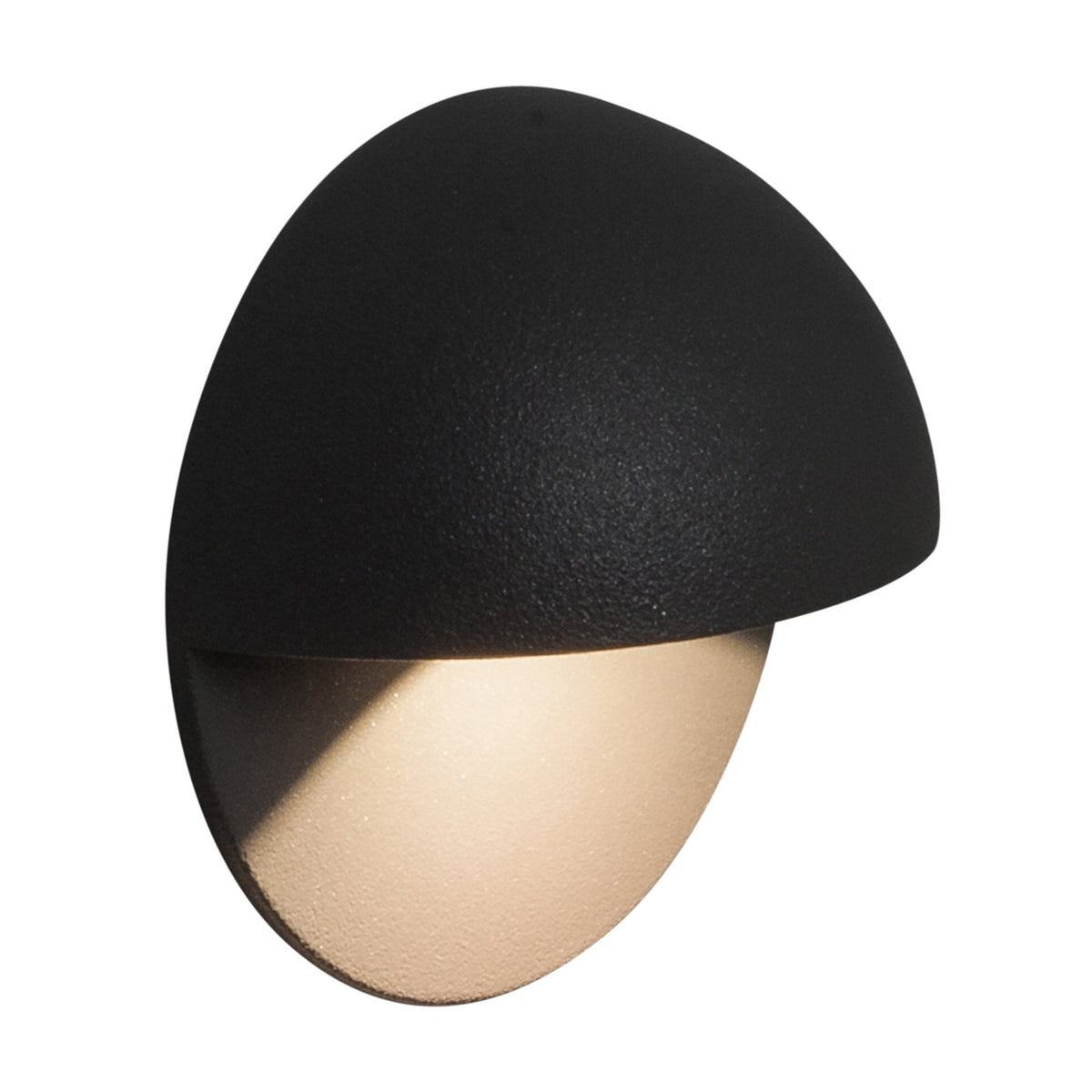 Tivola LED Black IP65 Exterior Recessed Wall Light