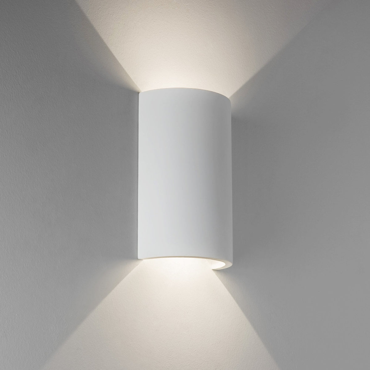 Serifos 170 LED White Plaster Wall Light