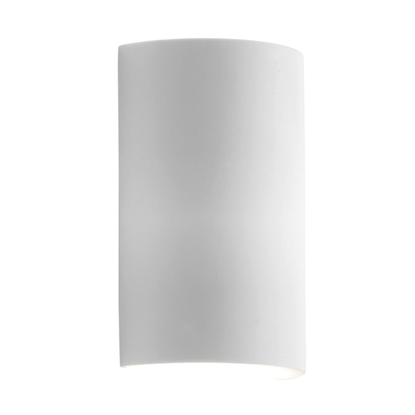 Serifos 220 White Plaster Wall Light