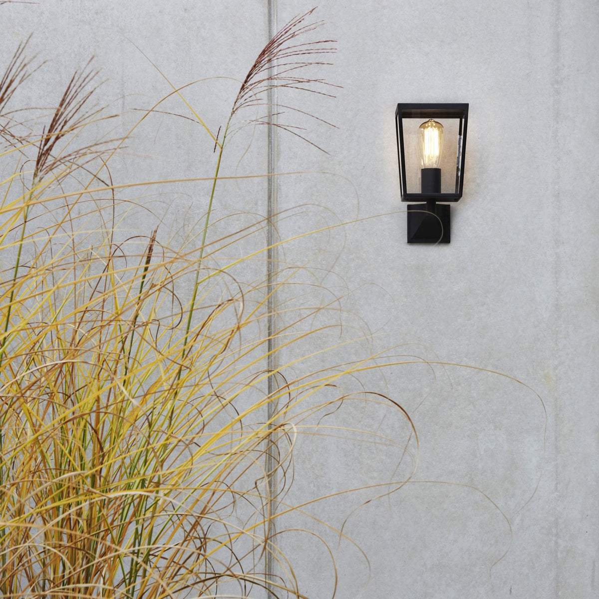 Farringdon Black IP44 Exterior Wall Light