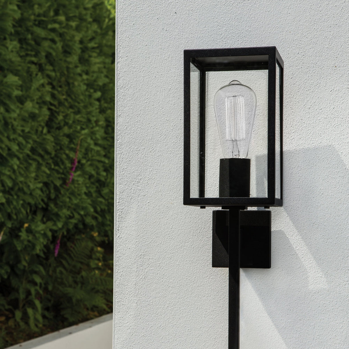 Coach 130 Exterior Wall Light in Black