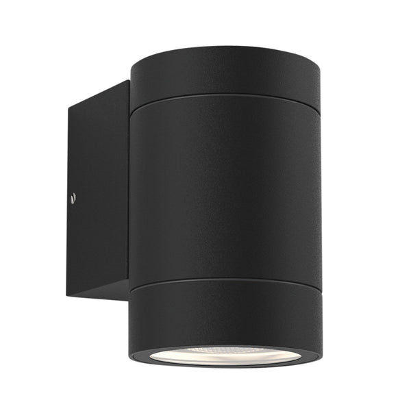 Dartmouth Single LED IP54 Exterior Wall Light in Black