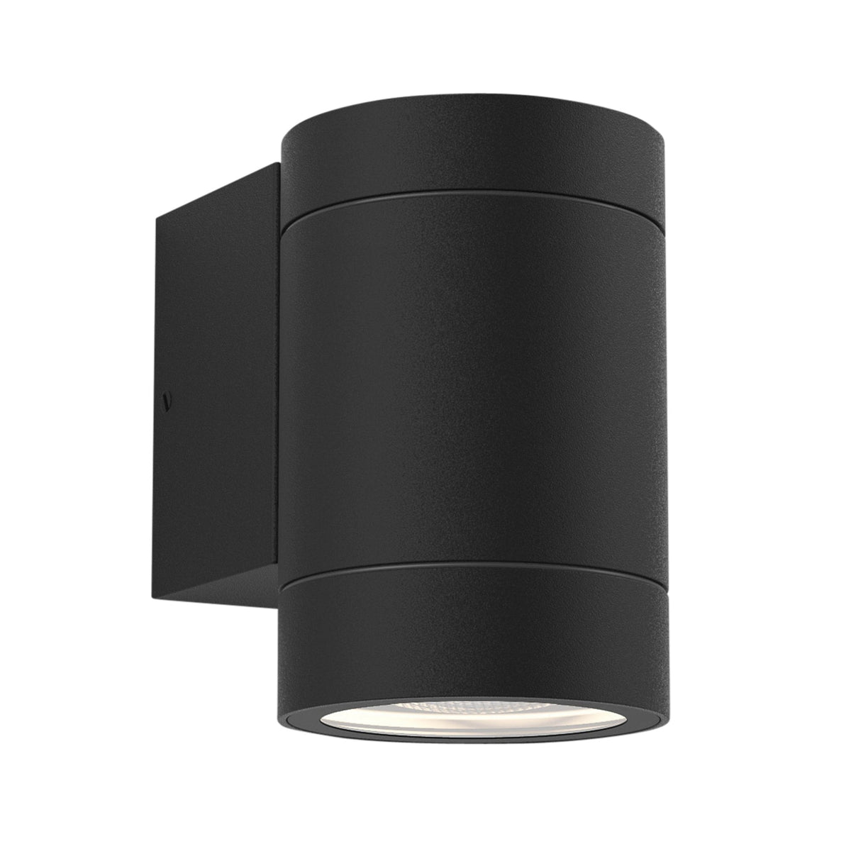 Dartmouth Single GU10 IP54 Exterior Wall Light in Black