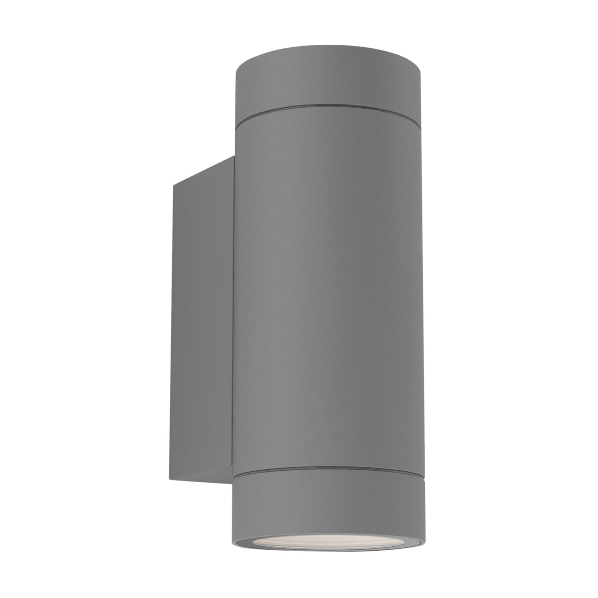 Dartmouth Twin GU10 IP54 Exterior Wall Light in Grey