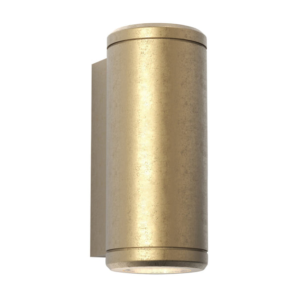 Jura Twin Exterior Solid Brass Wall Light