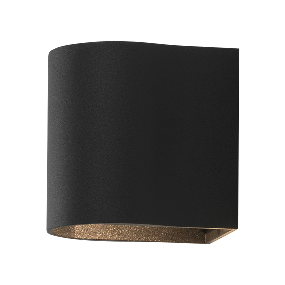 Dunbar 100 LED Up or Down Exterior Wall Light in Black
