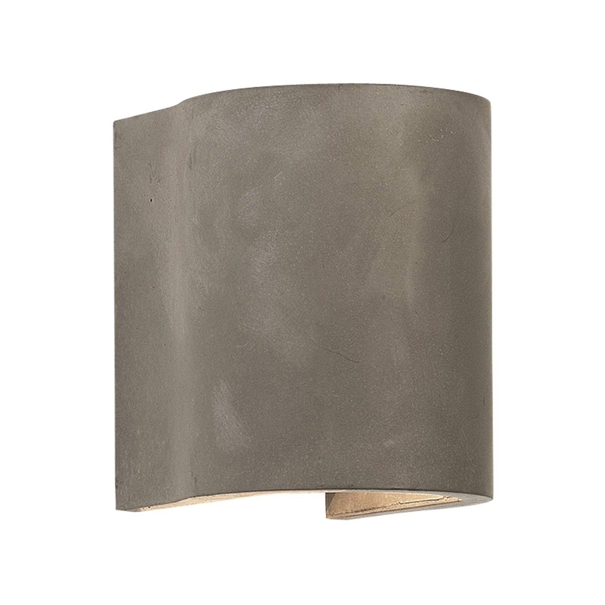 Dunbar 120 LED Down Exterior Wall Light in Concrete