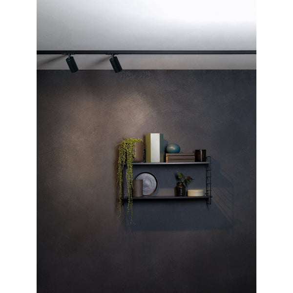 Can 50 Matt Black LED Track Spotlight