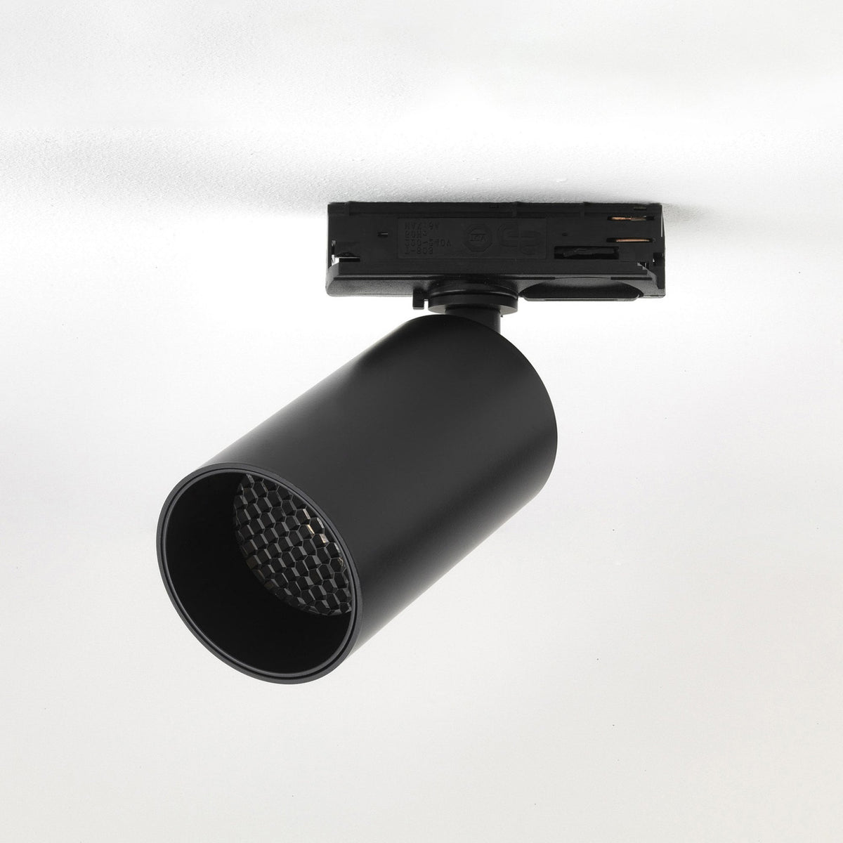 Can 50 Matt Black LED Track Spotlight