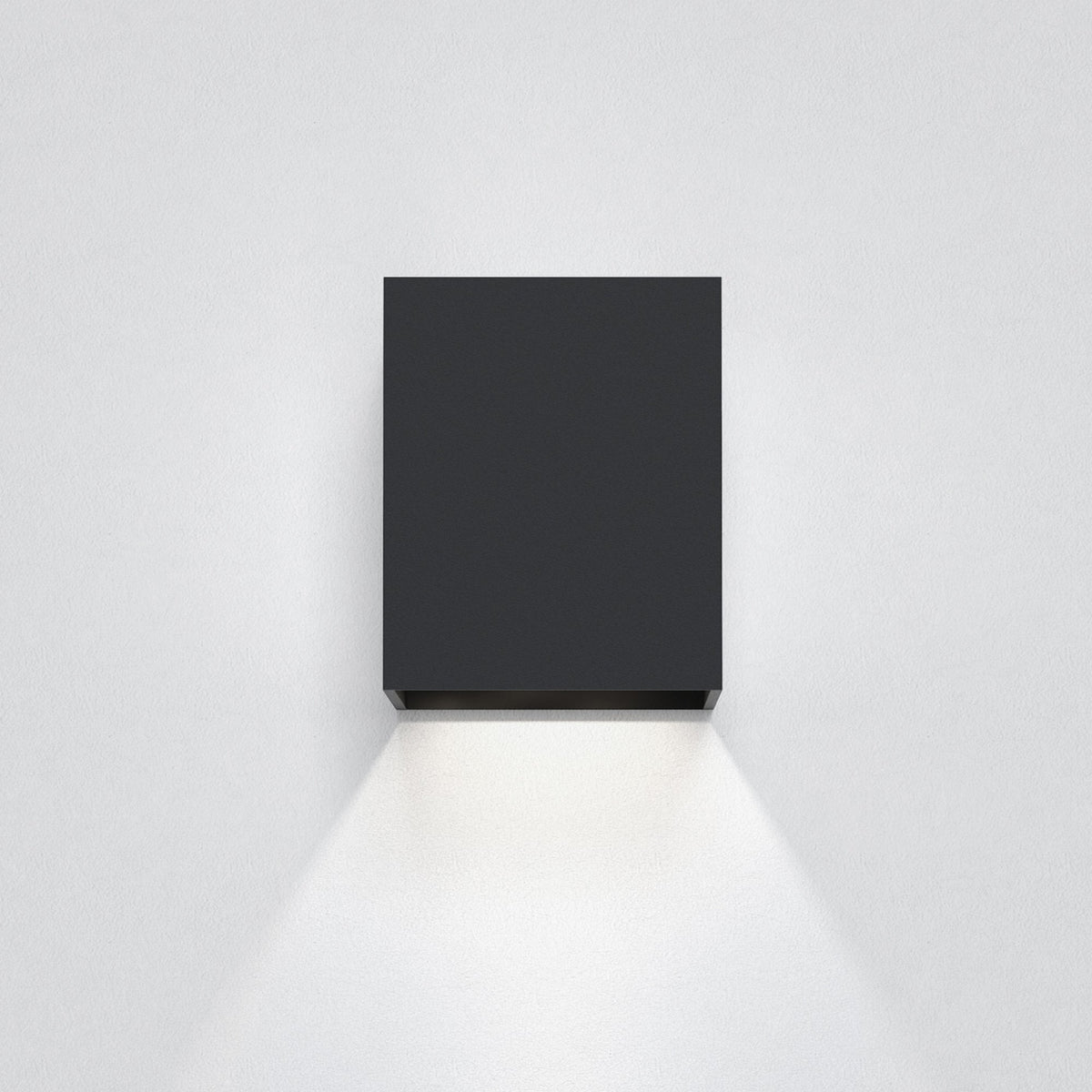 Kinzo 110 LED Dimmable Wall Light in Textured Black