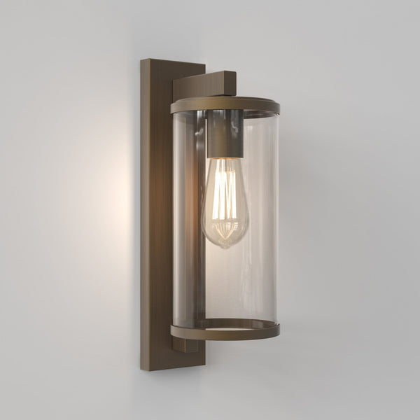 Pimlico 400 Exterior Wall Light in Bronze
