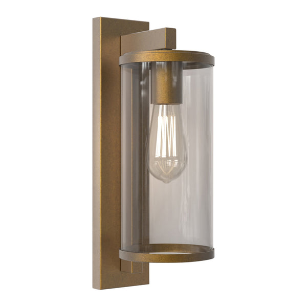Pimlico 400 Exterior Wall Light in Antique Brass