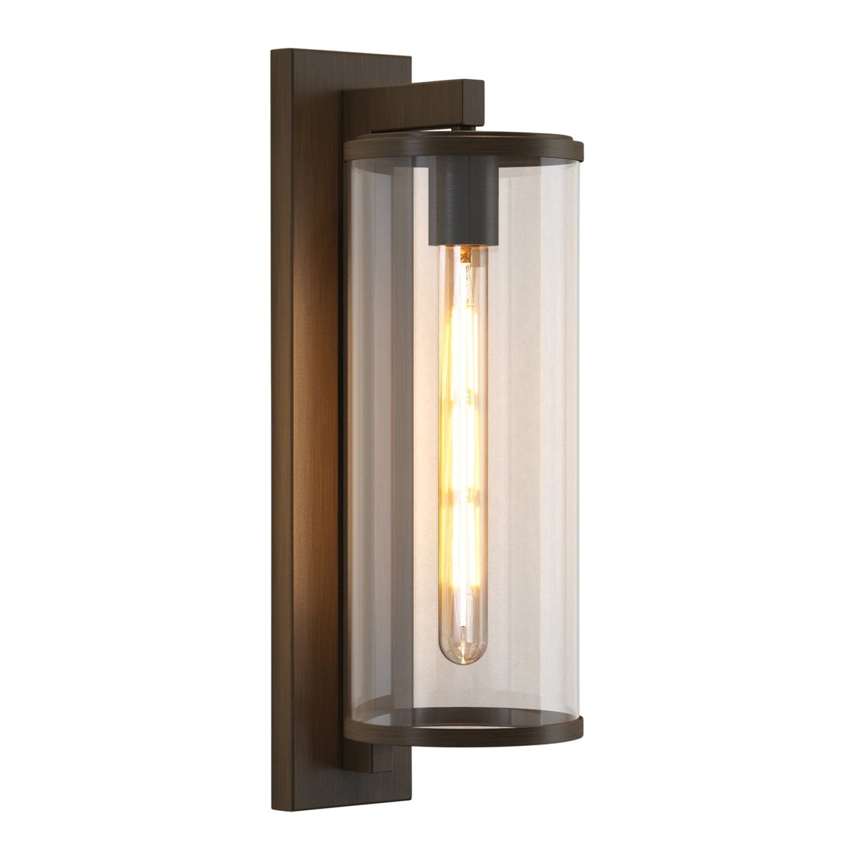 Pimlico 500 Exterior Wall Light in Bronze