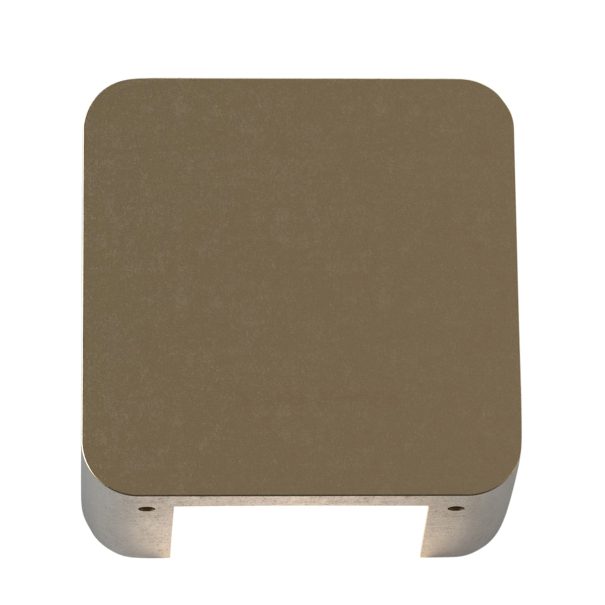 Incline Single Wall Light in Solid Brass