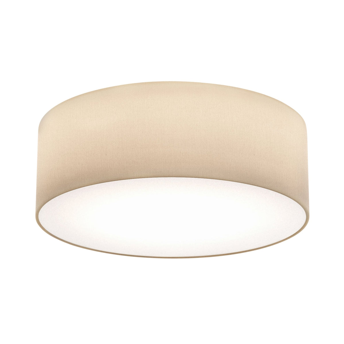 Cambria 380 Putty Fabric Ceiling Light