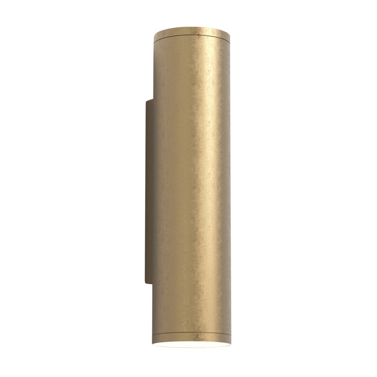 Ava 300 Twin Wall Light in Solid Brass