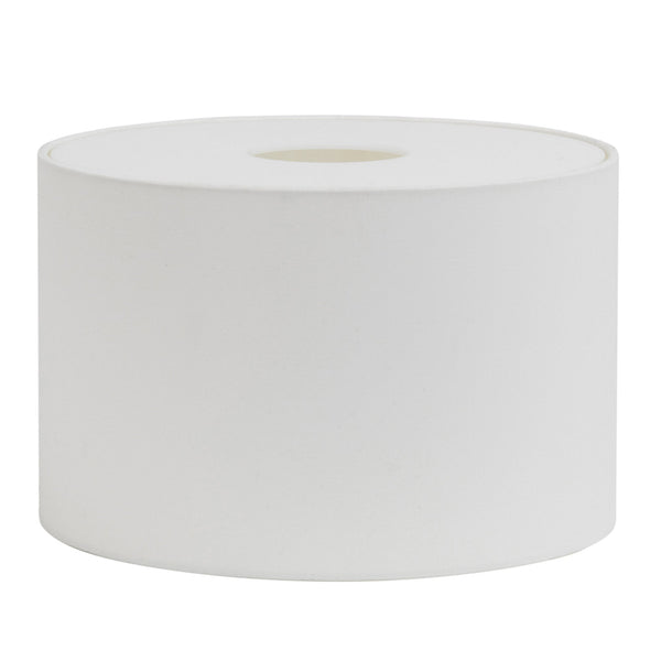 Drum 250 Fabric Shade in White