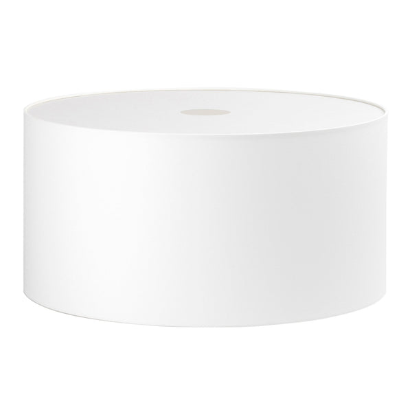 Drum 500 Fabric Pendant Shade in White