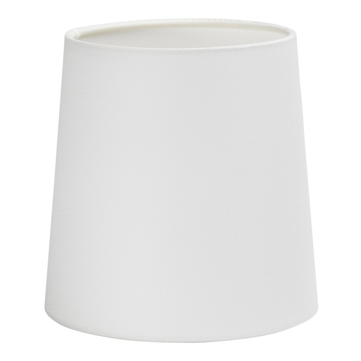 Cone 160 White Fabric Shade with a 160mm Diameter
