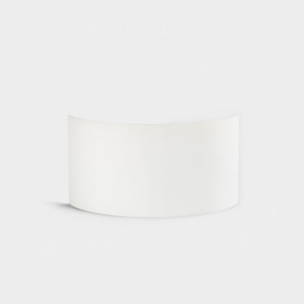 Semi Drum 320 White Fabric Shade