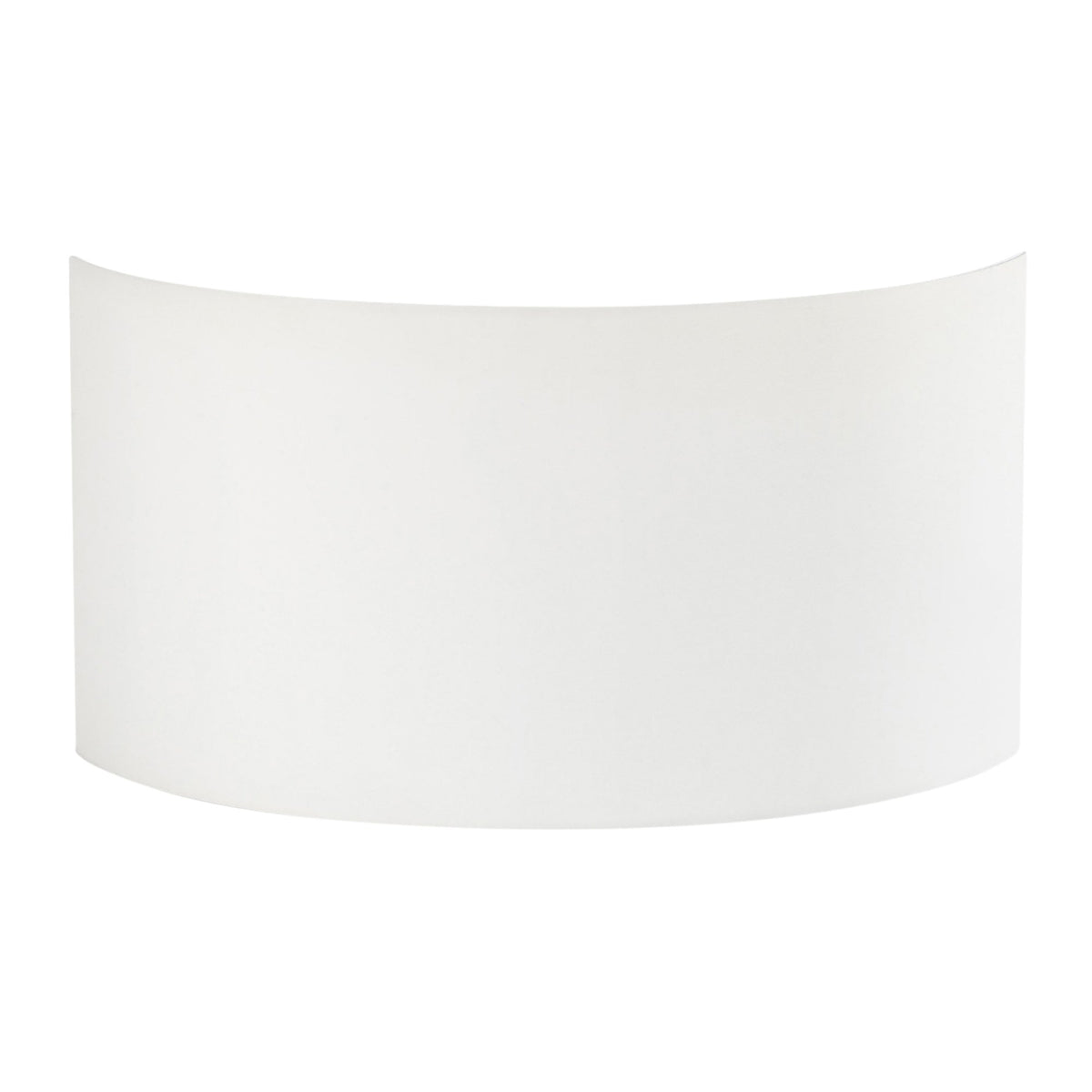 Semi Drum 320 White Fabric Shade