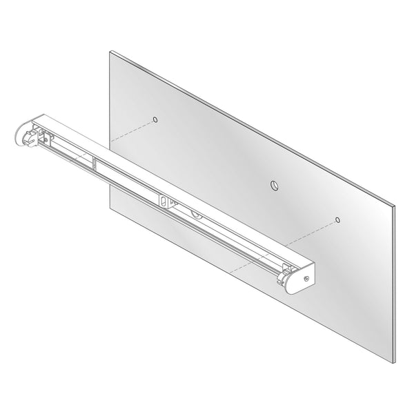 Mirror Adapter Kit 2 in Polished Chrome