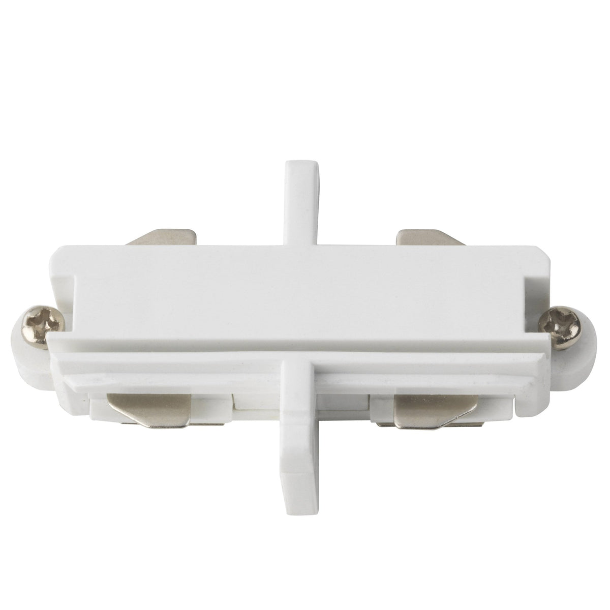 Track Lighting End to End Connector in White