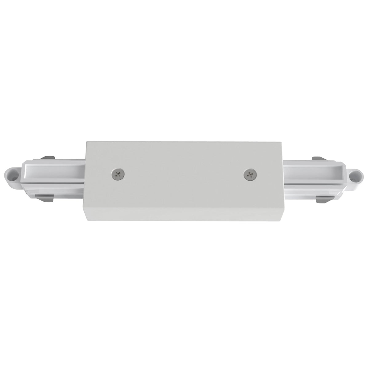 Track Lighting Central Live Connector in Matt White
