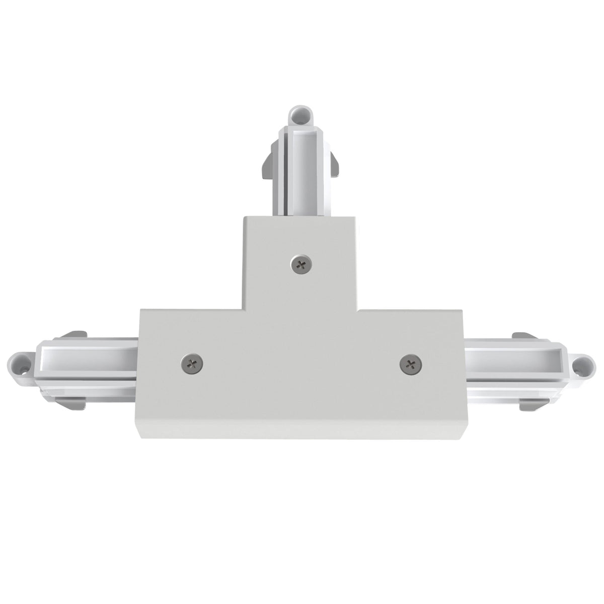 Track Lighting T Connector Right Farside Earth in White