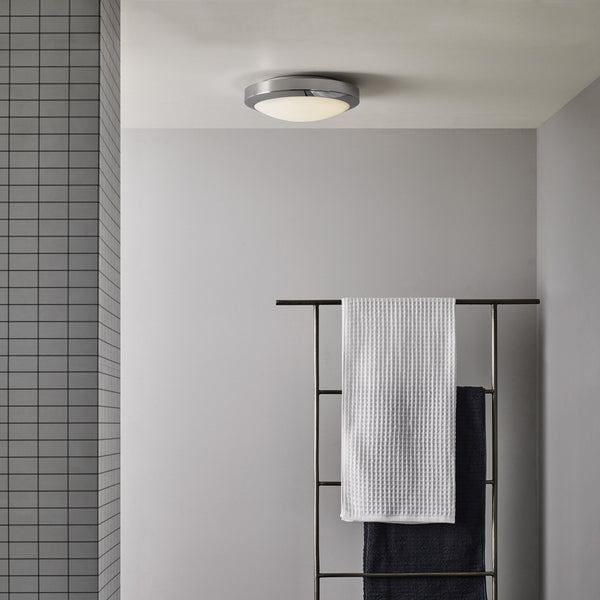 Dakota 300 IP44 Polished Chrome Ceiling Light