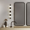 Cabaret 4 II IP44 Bathroom Wall Light in Matt Black
