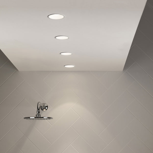 Minima Round IP65 Fire Rated LED Recessed Downlight in White