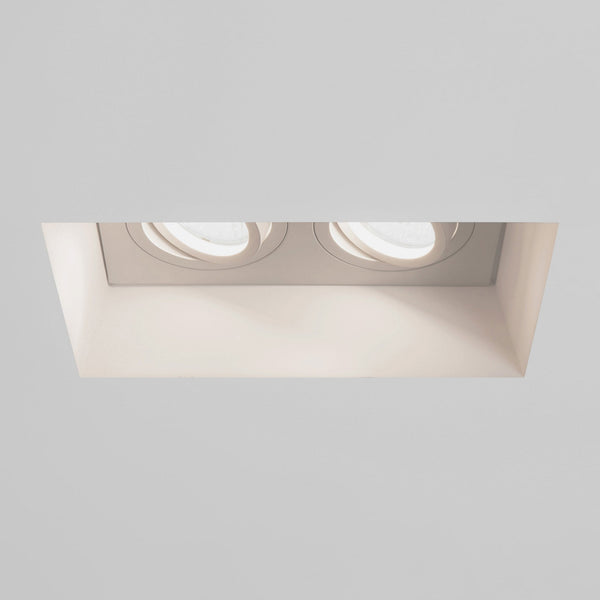 Blanco Twin Adjustable Recessed Interior Downlight