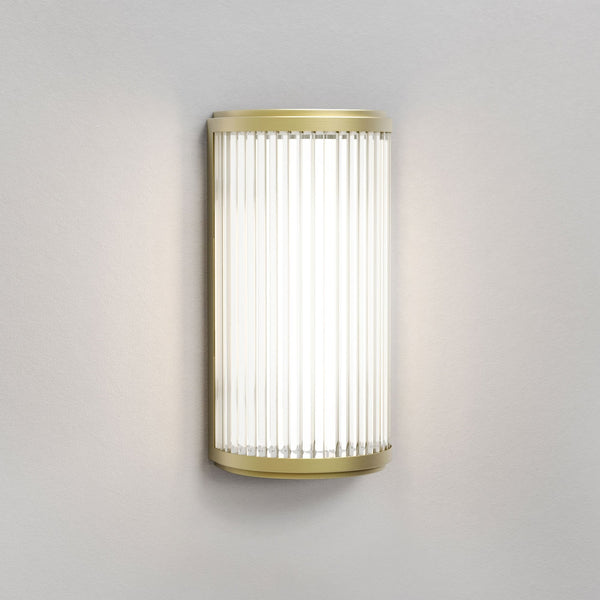 Versailles 250 IP44 Phase Dimmable Wall Light in Matt Gold