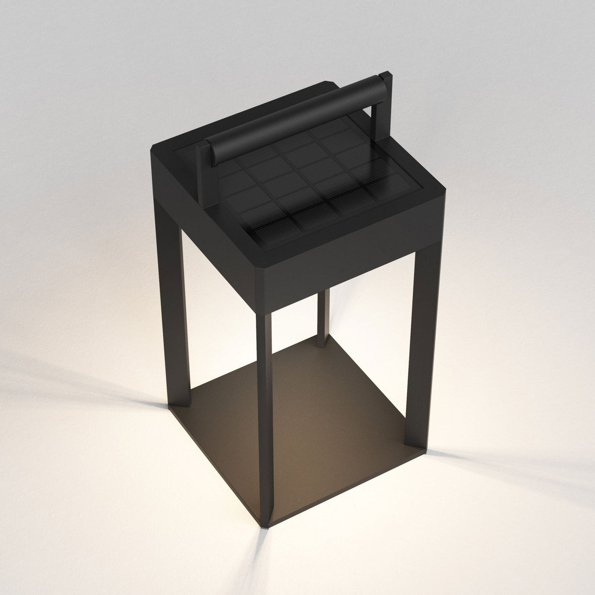 Kuro 250 IP44 Exterior Portable Lamp in Textured Black