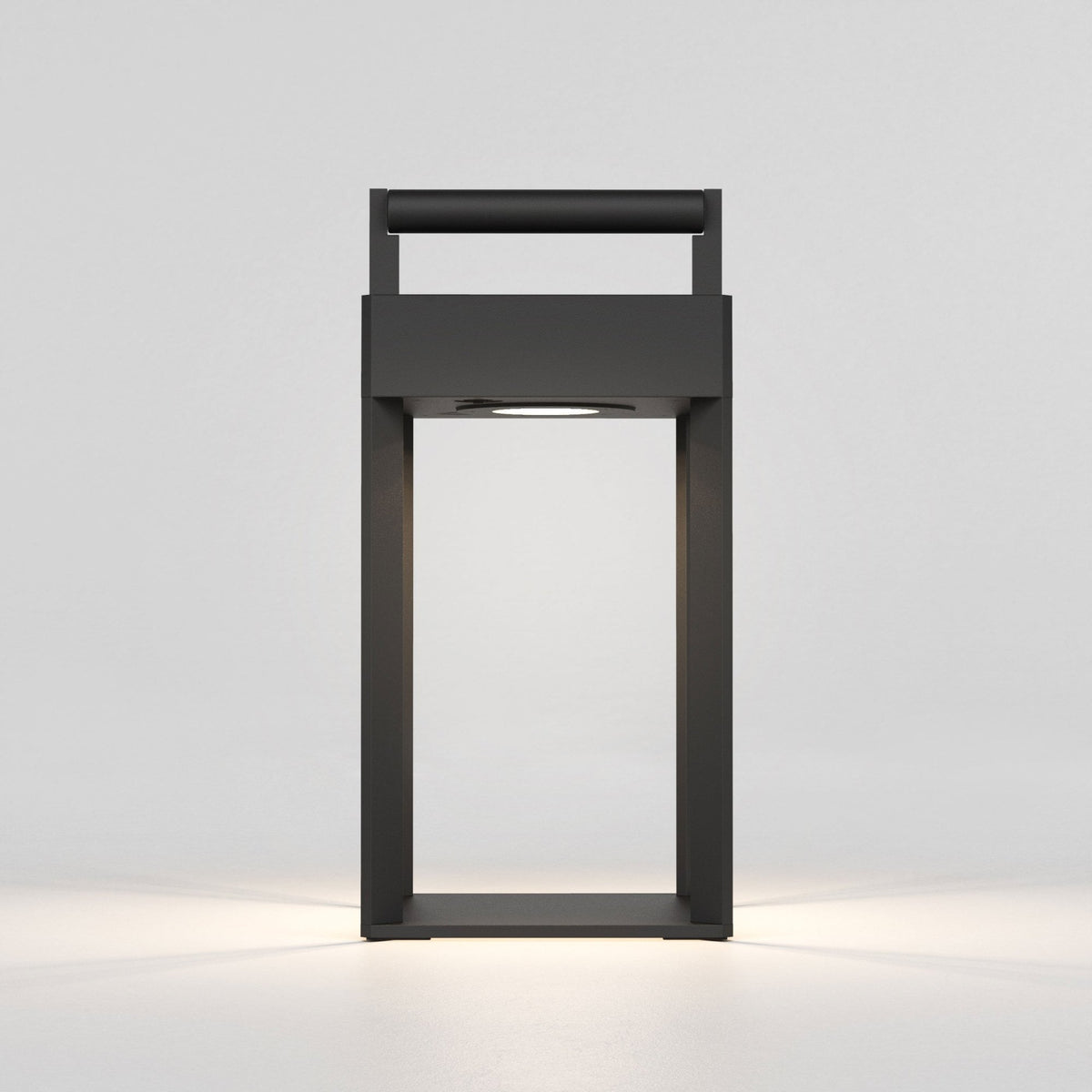 Kuro 250 IP44 Exterior Portable Lamp in Textured Black