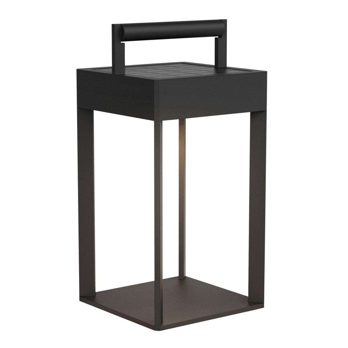 Kuro 250 IP44 Exterior Portable Lamp in Textured Black