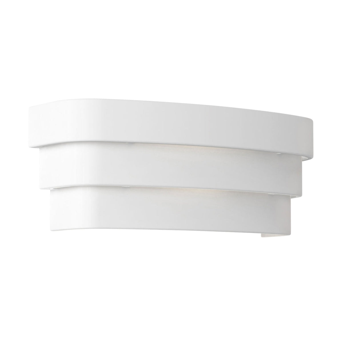 Amas 320 White Ceramic Wall Light