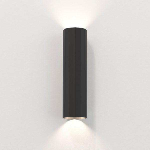 Hashira 300 Up & Down Wall Light in Matt Black