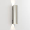 Hashira 300 Up & Down Wall Light in Matt Nickel