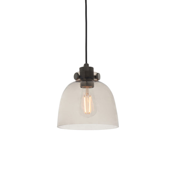 Urban Pendant with Smokey Grey Tinted Glass