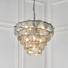 Sandford 9 Light Pendant with Mercury Glass
