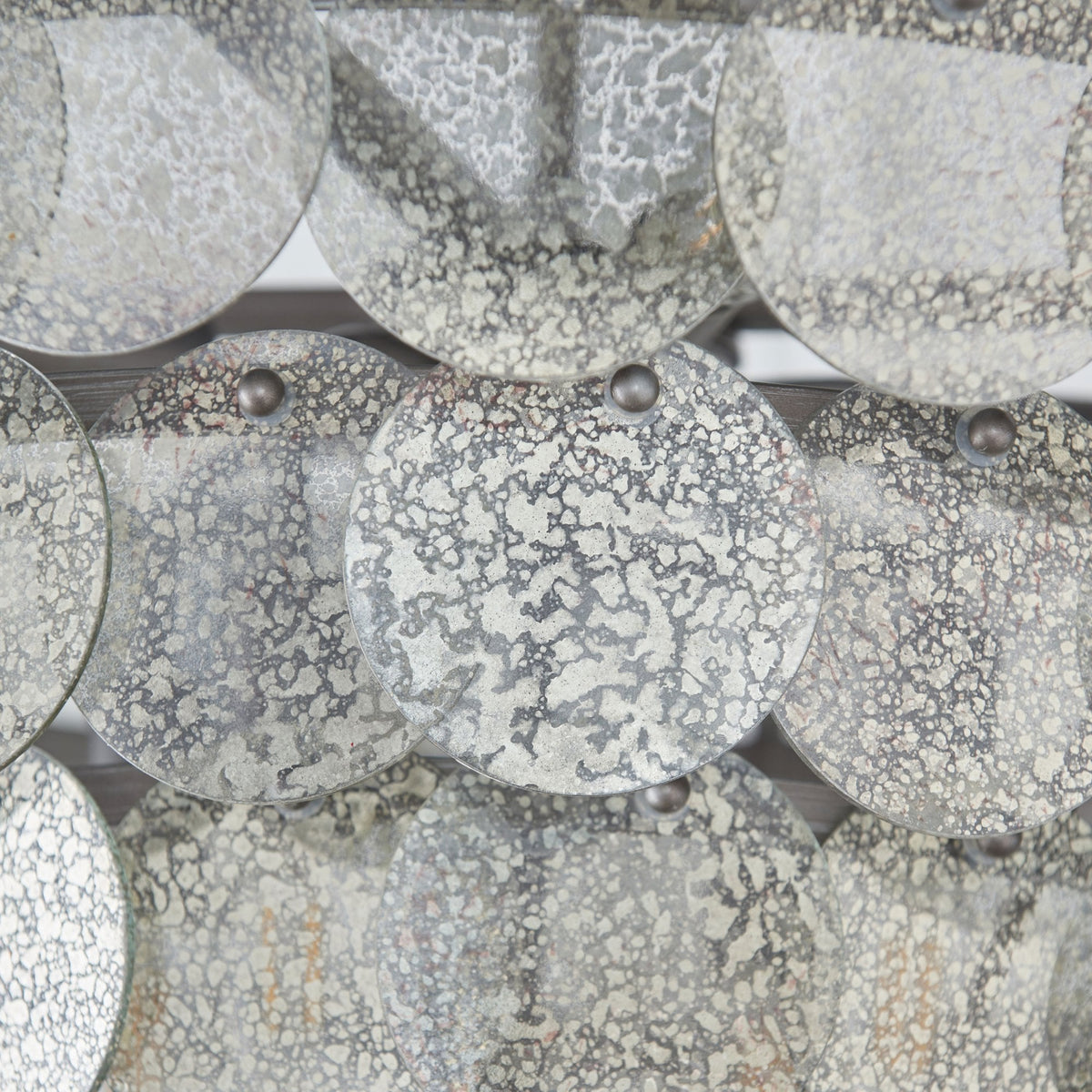 Sandford 9 Light Pendant with Mercury Glass