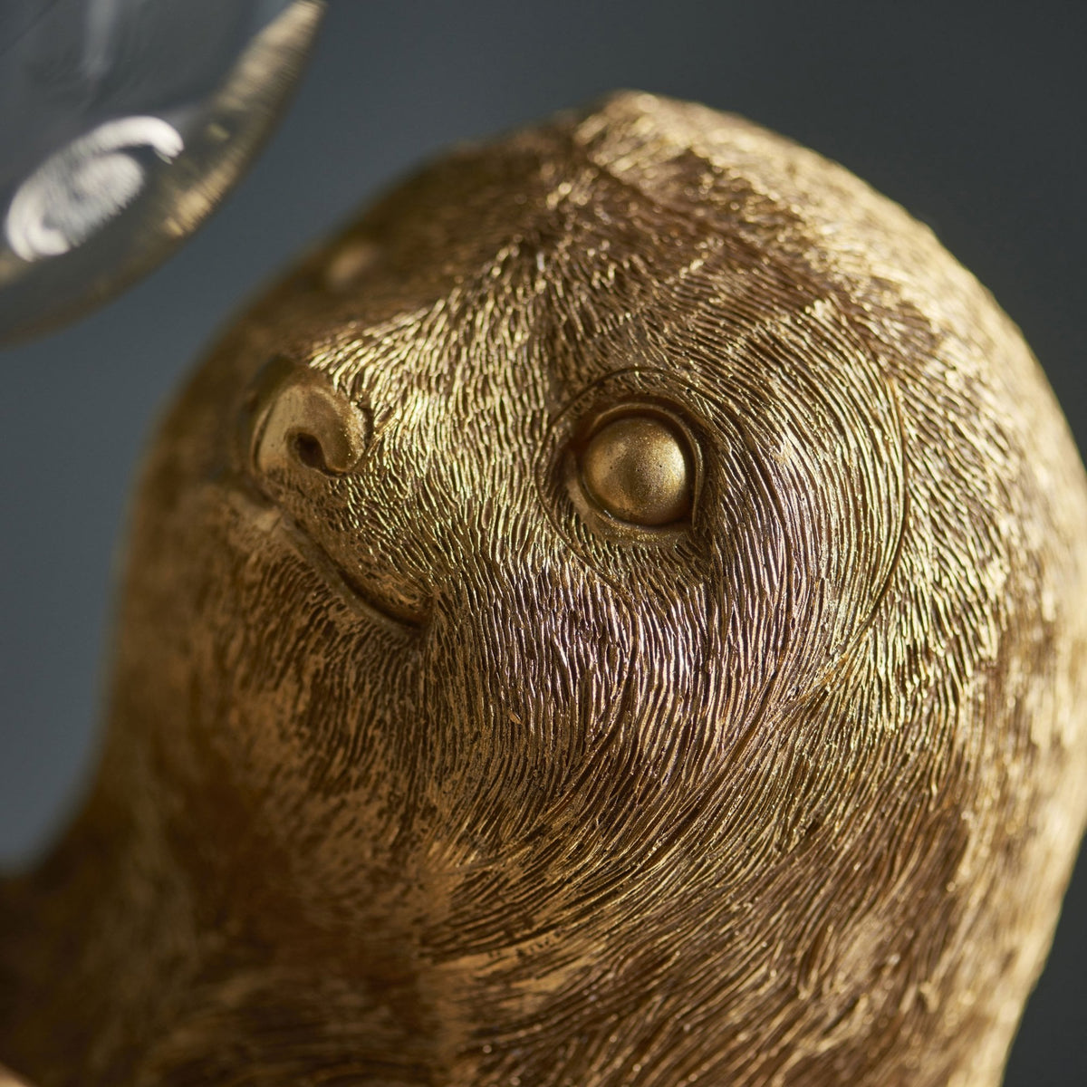 Sloth Table Lamp in Vintage Gold