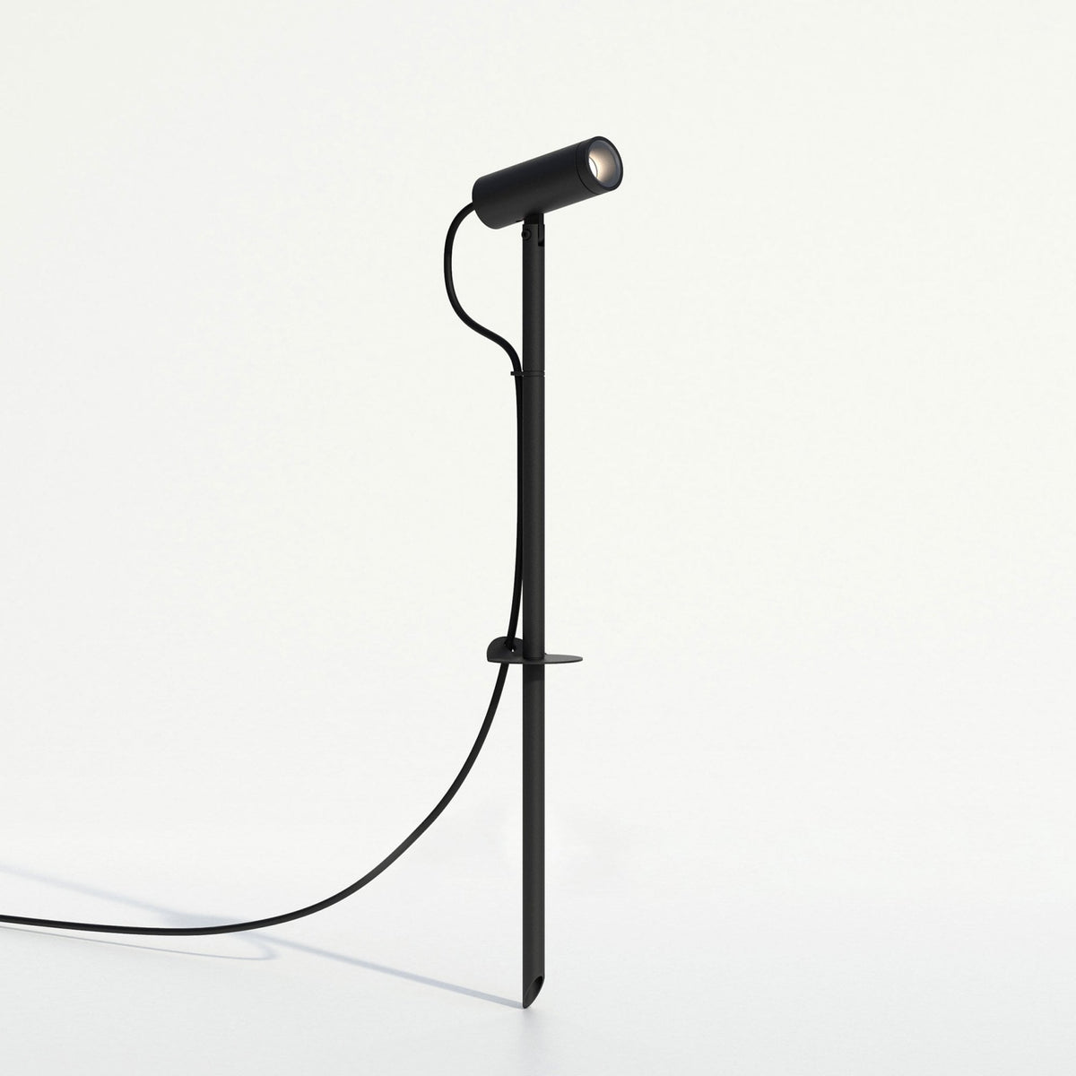 Myos IP65 Outdoor Spotlight in Textured Black Finsh