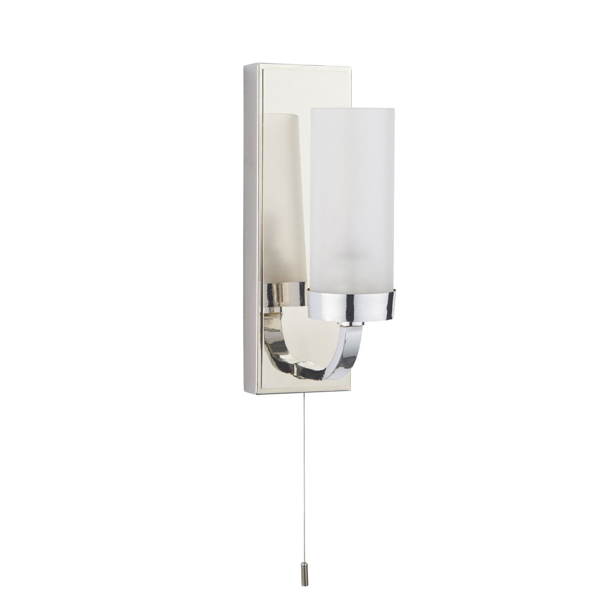 Edrea IP44 Switched Bathroom Wall Light in Chrome