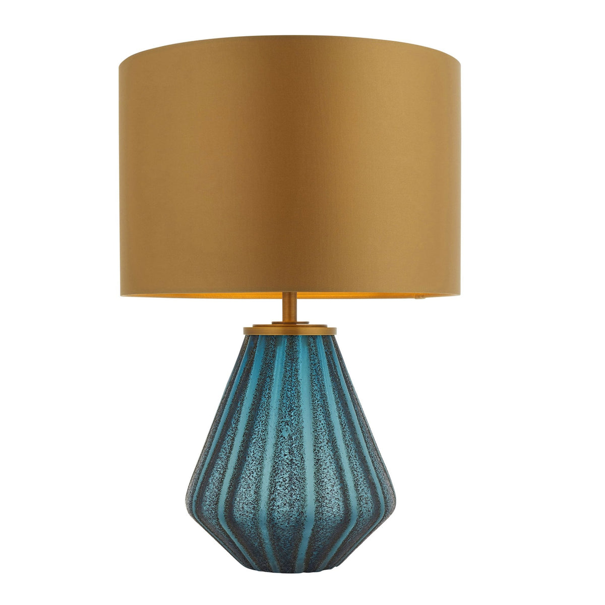 Pentridge Table Lamp with Gold Satin Shade