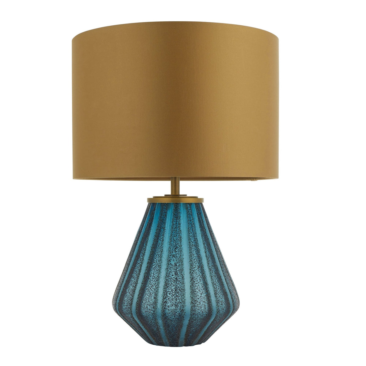 Pentridge Table Lamp with Gold Satin Shade