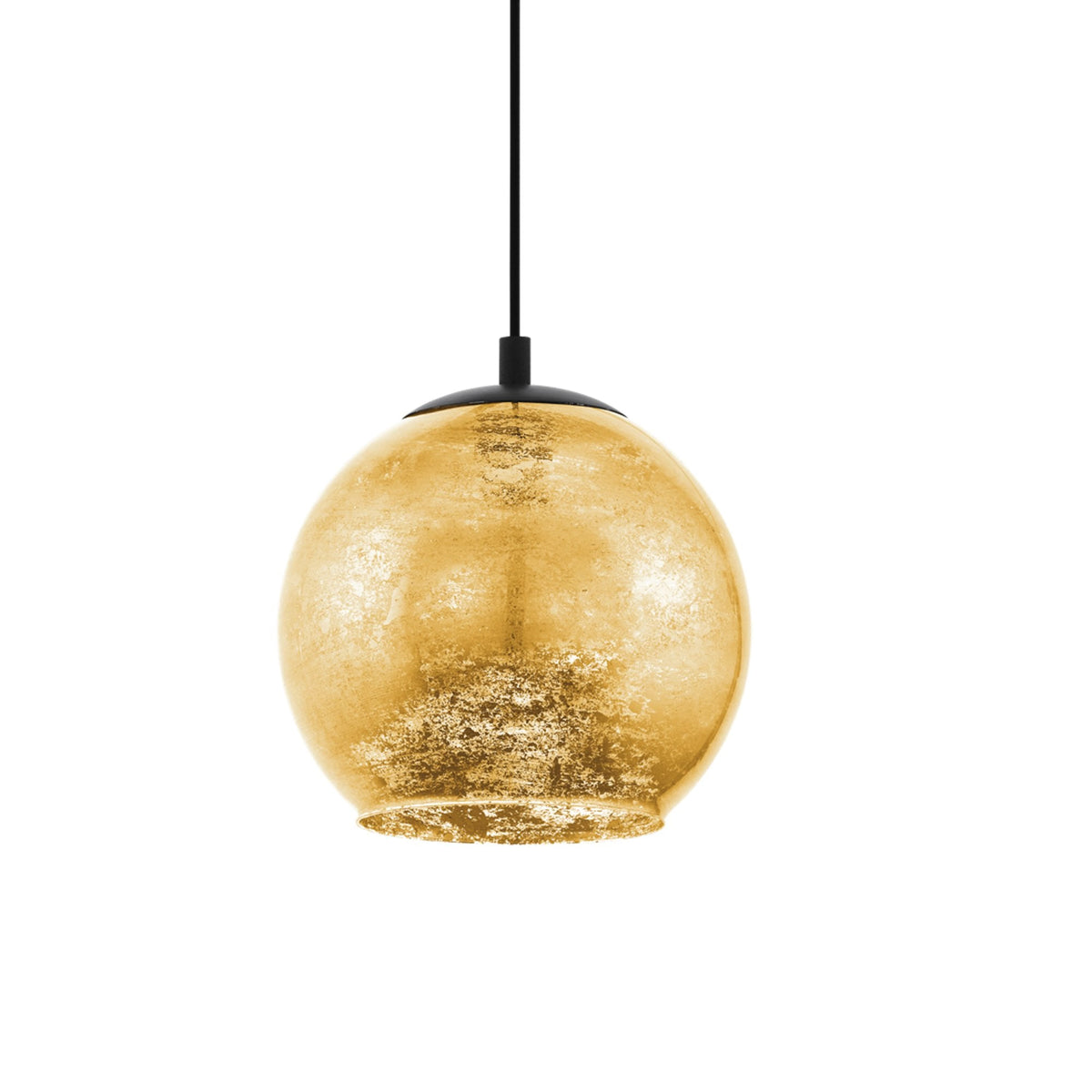Albaraccin Single 270mm Pendant with Gold Glass