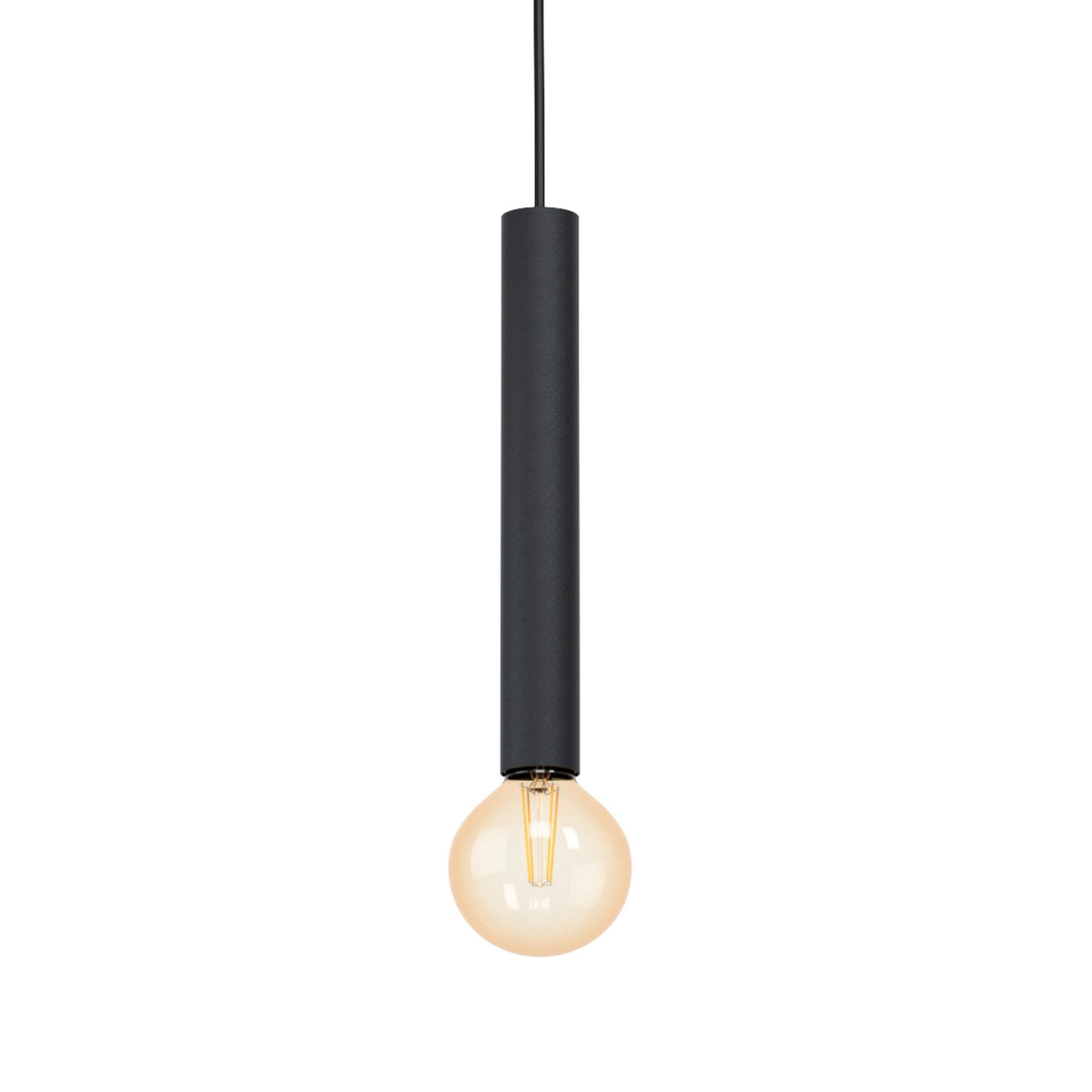Cortenova Single Pendant in Black